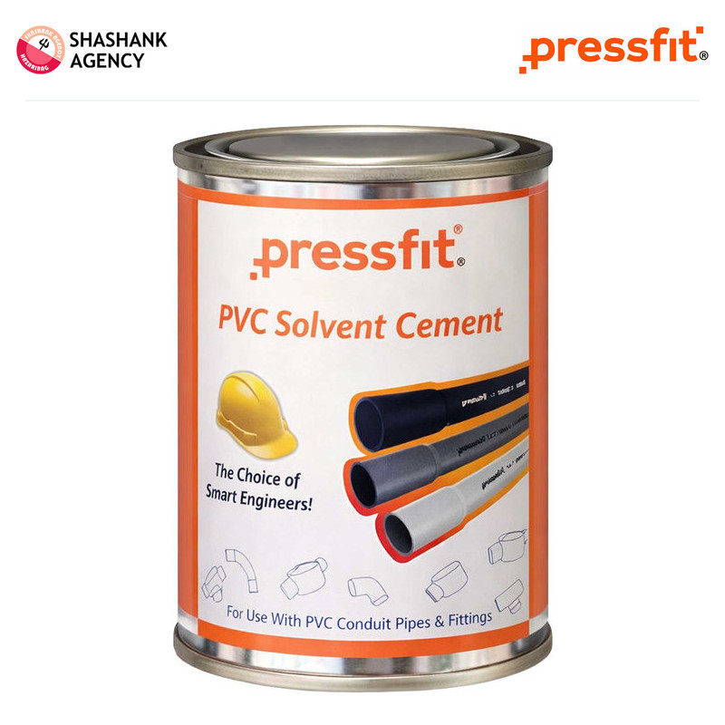 Pressfit PRESSFIT - Solvent Cement - uPVC - Metal Tin - 100ml