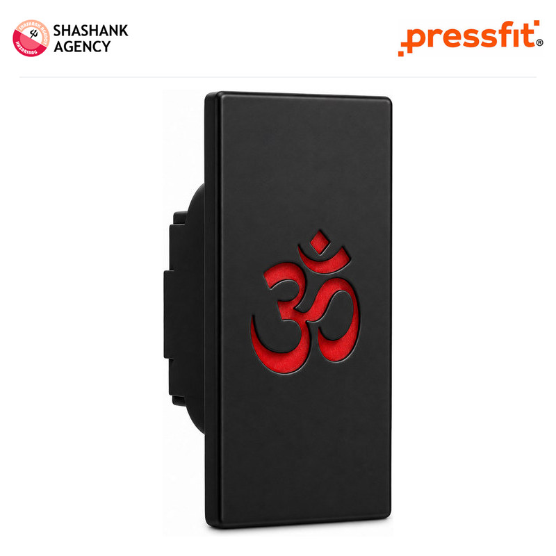 Pressfit PRESSFIT Switches - Modular Indicator - Om - Black (ONE)