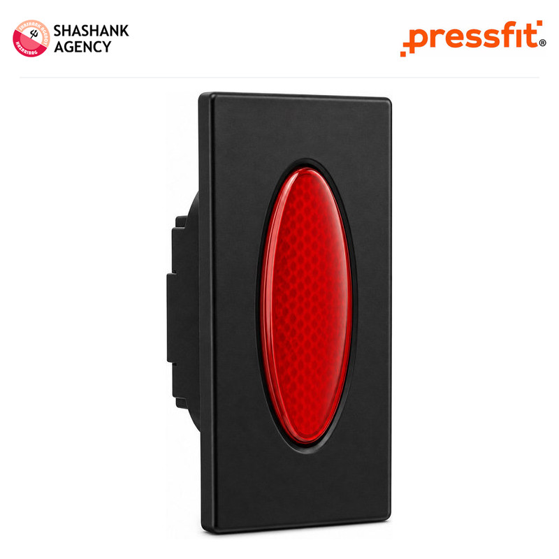 Pressfit PRESSFIT Switches - Modular Indicator - Pulse - Black (ONE)