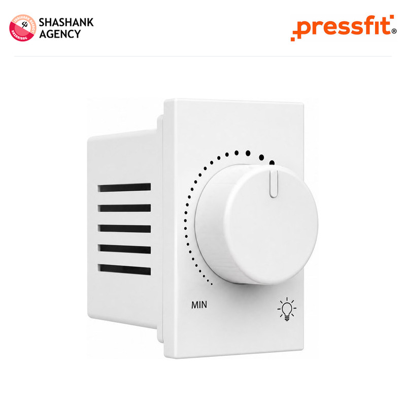 Pressfit PRESSFIT Switches - Modular Regulator - R10 (1M) - Ivy (One) - White