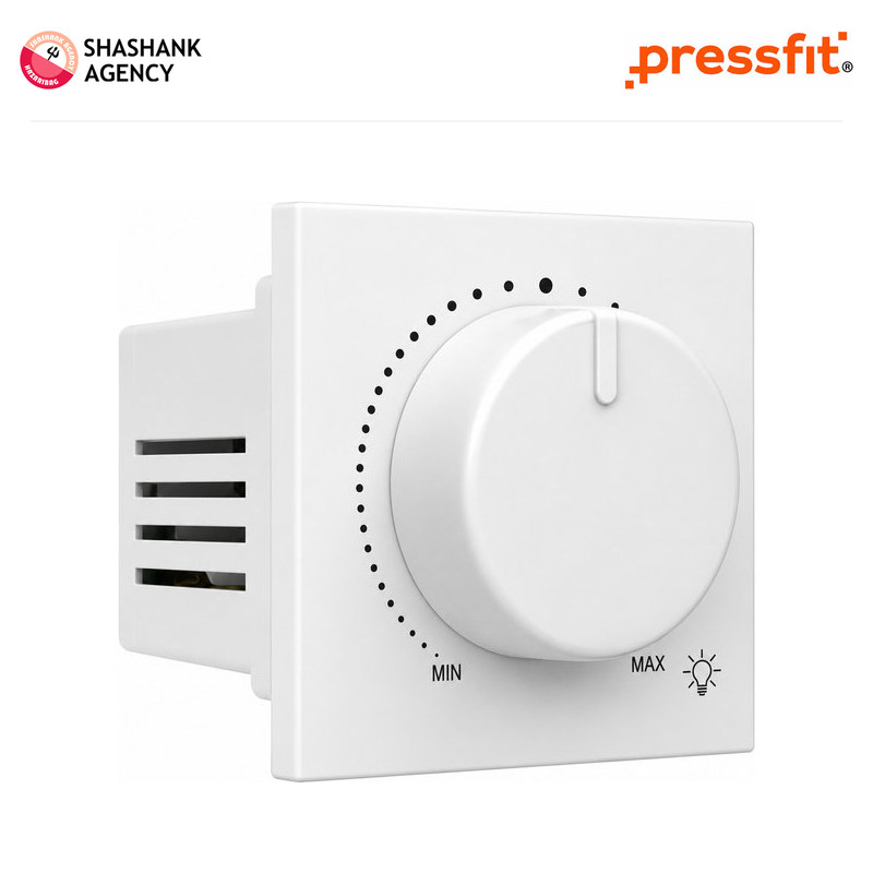 Pressfit PRESSFIT Switches - Modular Regulator - R10 (2M) - Ivy (One) - White