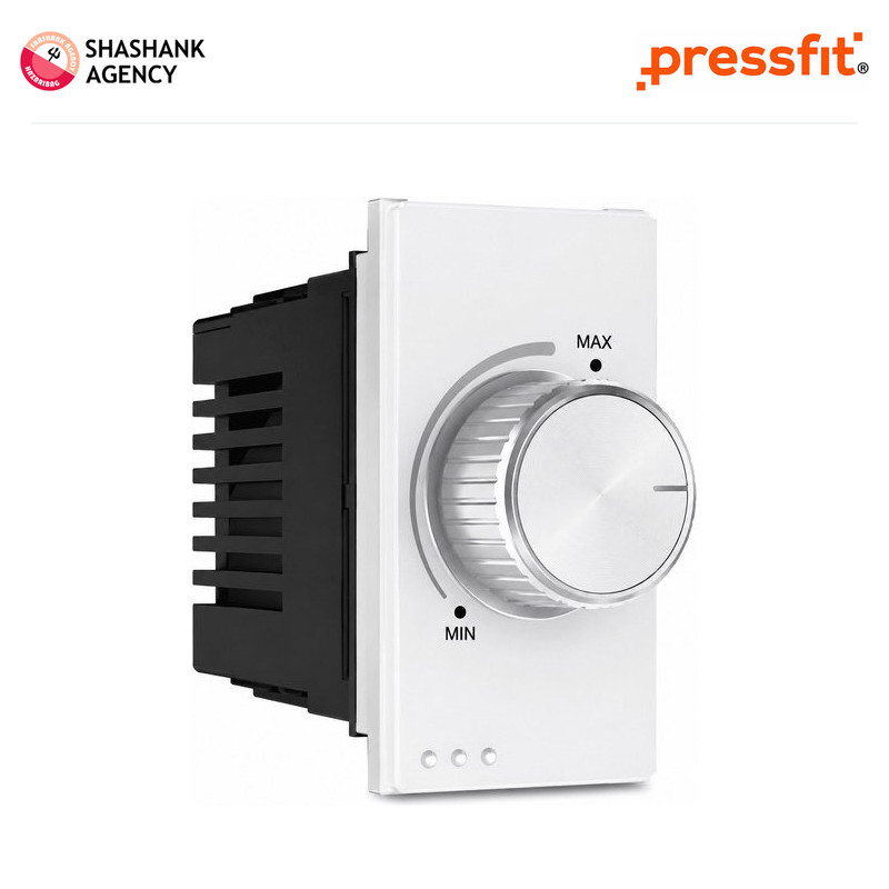 Pressfit PRESSFIT Switches - Modular Regulator - R8 (1M) - Ring - White