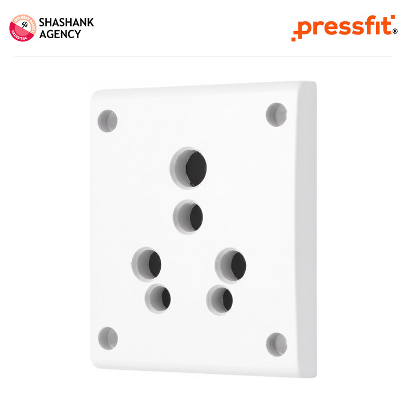 Pressfit PRESSFIT Switches - Non Modular - Socket - 3 Pin - 6/16A - Glory