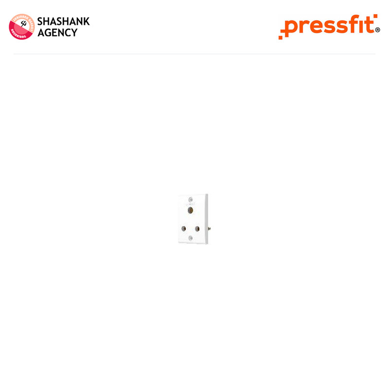 Pressfit PRESSFIT Switches - Non Modular - Socket - 3 Pin - 6A - Glory