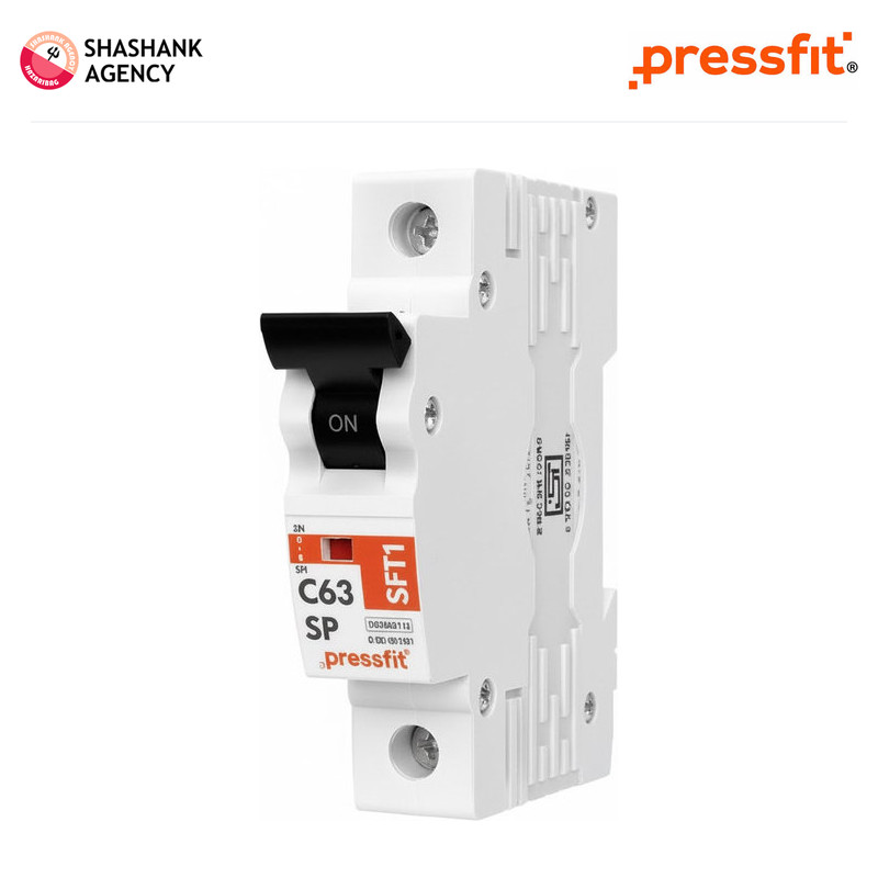 Pressfit PRESSFIT Switchgear - MCB - SP SFT1 - 32A - 10kA - C Type
