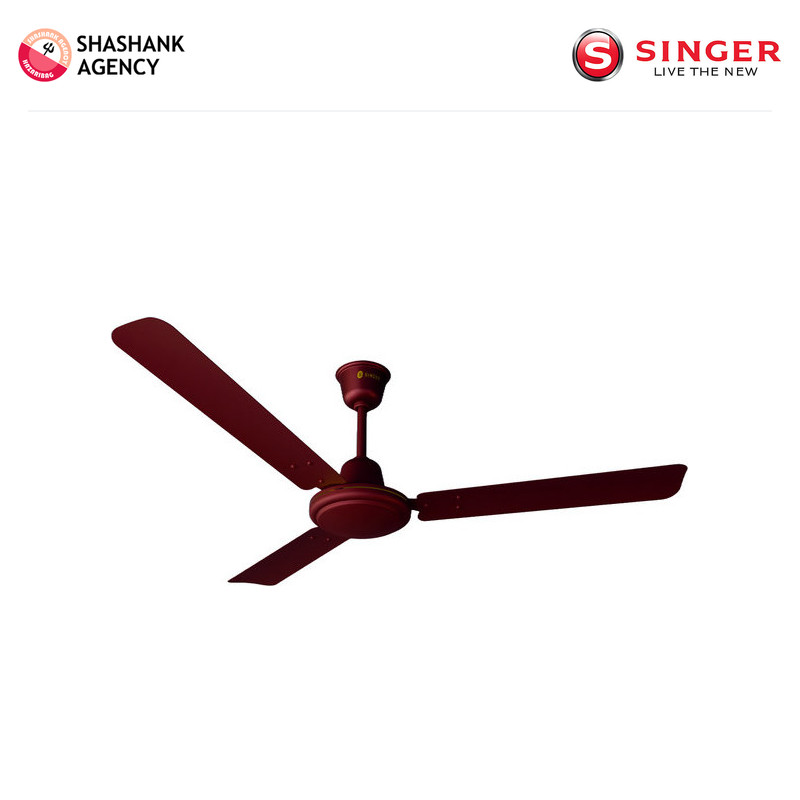 SINGER SINGER CEILING FAN - STORM ES - BROWN - 1200MM