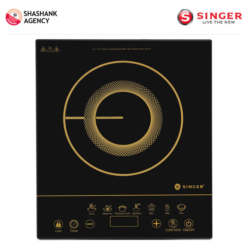 SINGER SINGER - Home Appliance - Induction Cooktop - PREMIA - 2000w