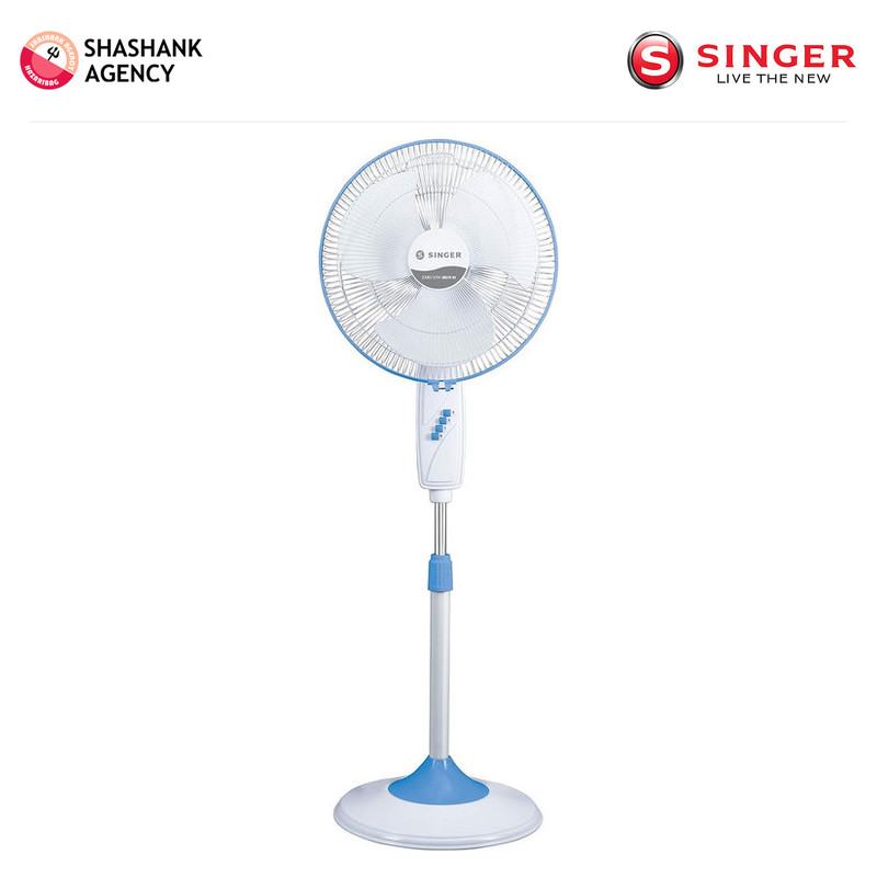 SINGER SINGER - Pedestal Fan - Orbito - 400mm - Blue