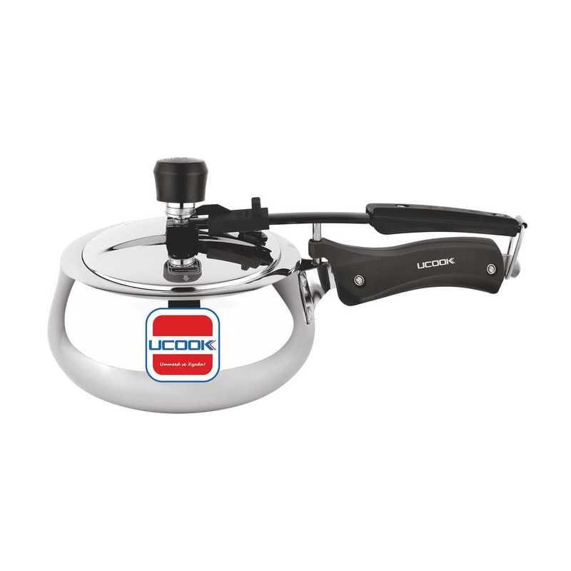UCOOK UCOOK PRESSURE COOKER - SILVO - TRIPLY - 5L